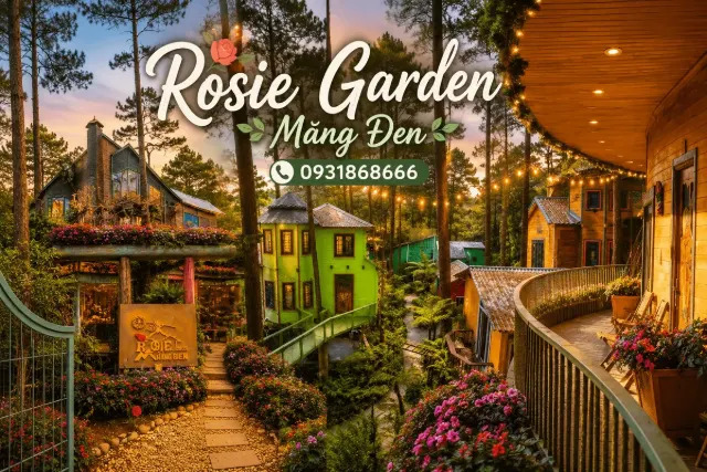 Hình ảnh Rosie Garden Măng Đen tại Măng Đen