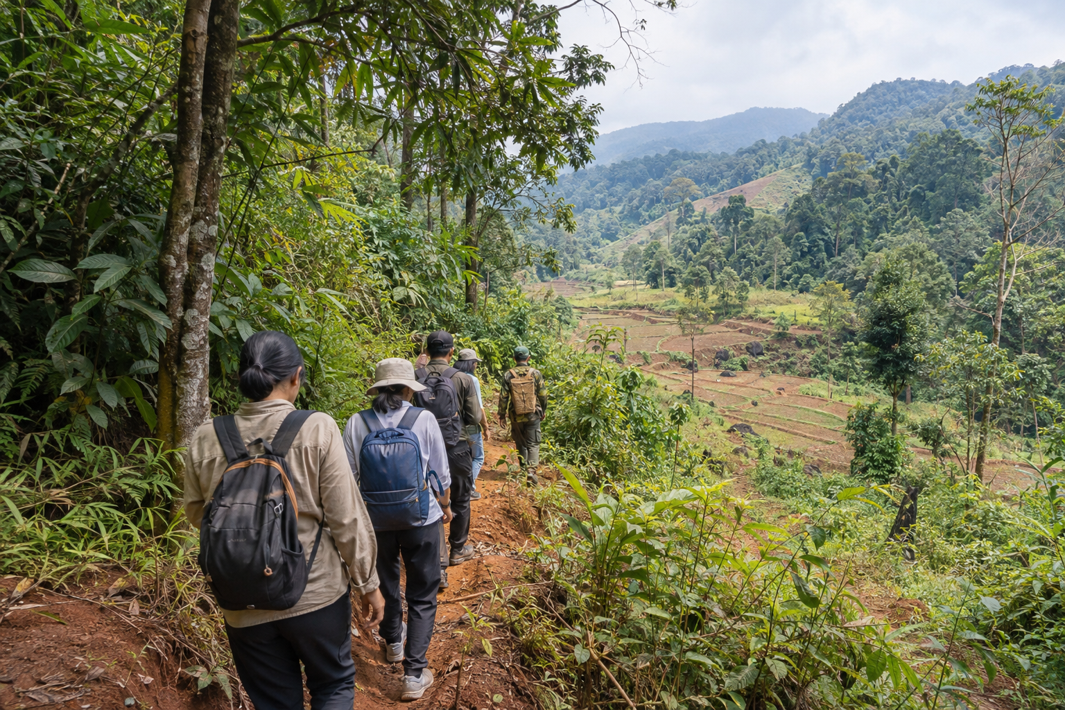 Tour trekking Kon Tu Ma 1 ngày
